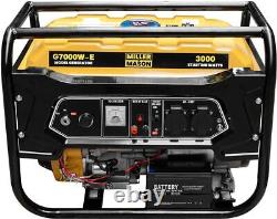 Brand New Portable Electric Start Petrol Generator 3.75kVA 8HP G7000W-E