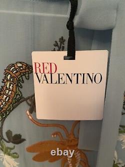 Brand New Red Valentino Silk Embroidered Blouse- RRP £550