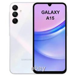 Brand New Samsung Galaxy A15 128GB Smartphone 4G Dual Sim Unlocked All Colours