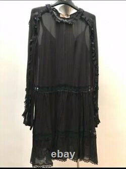 Brand new Twinset black dress, size 8uk/40italian