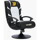 Brazen Pride Gaming Chair 2.1 Bluetooth Surround Sound Brand New White