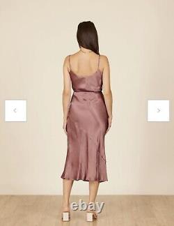 Bridesmaid MIDI Dress, Brand New With Tags, Mauve, Size 14, Pink, Matching Avail