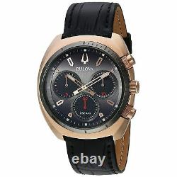 Bulova 98A156 Men's CURV Gold-Tone Quartz Watch