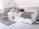 Cabin Bed Day Bed Eva In White Kids Bed Childrens Bunk Drawers