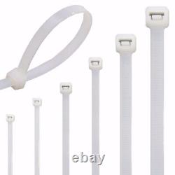 Cable Ties Zip Ties White Long Short Small Thick Thin Long Heavy Duty