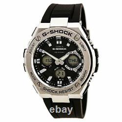Casio Men's Watch G-Shock Analog-Digital Dial Dive Black Strap GSTS110-1A