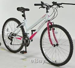 Challenge Regent 26 Inch Rigid Mountain Bike Ladies White/Pink