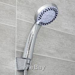 Cheap Bathroom Suite 1700 Straight Bath Toilet WC Basin Sink Tap Shower Mixer