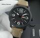 Citizen Eco-drive Men's Military Style Black Dial Watch Bm8476-23e Brand New