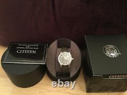 Citizen Men's Eco-Drive Analogue Green Canvas Strap Watch- Brand new
