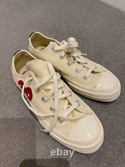 Converse Chuck 70 OX x Comme des Garcons Play Size 4 Brand New No boxed