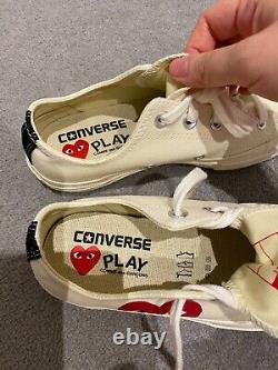 Converse Chuck 70 OX x Comme des Garcons Play Size 4 Brand New No boxed