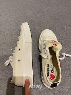 Converse Chuck 70 OX x Comme des Garcons Play Size 4 Brand New No boxed