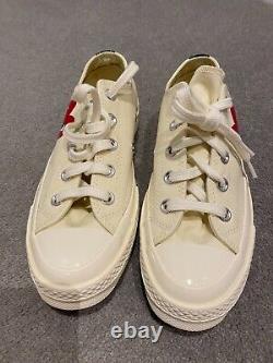 Converse Chuck 70 OX x Comme des Garcons Play Size 4 Brand New No boxed