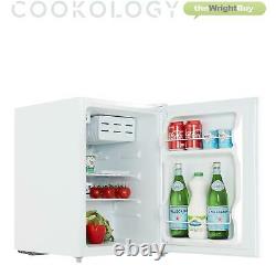 Cookology White Tabletop Mini Fridge & Ice Box Freezer 67L Beer & Drinks Cooler