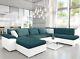 Corner Sofa Bed Niko Bis With Bedding Container Sleep Function New