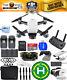Dji Spark Fly More Combo (alpine White)! Extreme Accessory Bundle Brand New