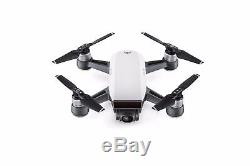 DJI Spark Fly More Combo Alpine White Quadcopter Drone 12MP 1080p Video