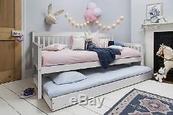 Day Bed Single Bed Isabella with Pull out Trundle in Choice of Colours