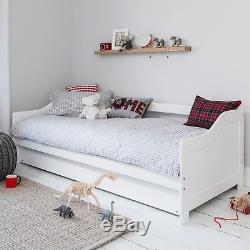 Day Bed Single Bed with Underbed. 2 beds in 1 In White