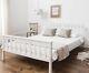 Double Bed In White Wooden Frame 4'6 Dorset