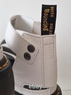 Dr Martens Clarissa 11 Quad White Leather Sandals UK Size 5 BRAND NEW 27345100