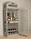 Drinks Cabinet Iconic Bt Telephone Box Style Bar In Stone Grey