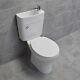 Duo Toilet Basin Combo Combined Toilet With Sink Tap Space Saving Cloakroom Unit