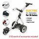Electric Golf Trolley From Pro Rider, Inc. 36 Hole Battery & Charger New Model