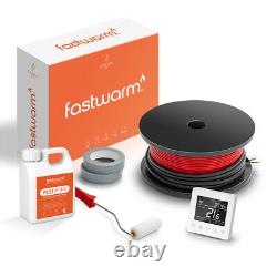 Electric Underfloor Heating Loose Cable Kit Fastwarm 150w Per M² ALL SIZES