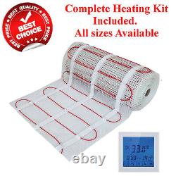 Electric Underfloor Heating mat kit 150w per m2 All Sizes in this Listing