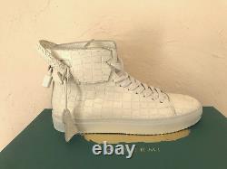 En Noir X BUSCEMI Sneakers 125MM White Croc New P 40 Eu