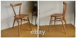 Ercol Originals 0392LT Stacking Chair in Light Finish BRAND NEW Free Delivery