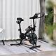 Exercise Training Bike Indoor Cycling Bicycle Workout Trainer Lcd Monitor Black