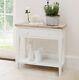 Florence Console Table. Stunning Kitchen Hall Table, 2 Drawers And Shelf, W82cm