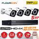 Floureon 5mp Cctv System 4k Uhd Dvr 4ch Hd Outdoor Camera Home Security System