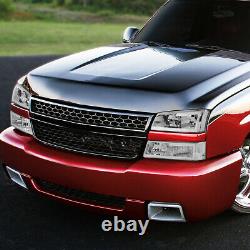 For 03-07 Chevy Silverado Avalanche Led Drl Headlight Bumper Lamps Chrome/clear