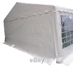 FoxHunter Outdoor 5m x 10m Heavy Duty Wedding Party Tent Marquee Marquees White 