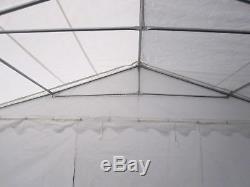FoxHunter Outdoor 6m x 12m Heavy Duty Wedding Party Tent Marquee Gazebo White
