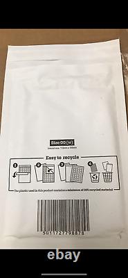 Genuine New White Jiffy Eco Padded Bags / Envelopes'all Sizes