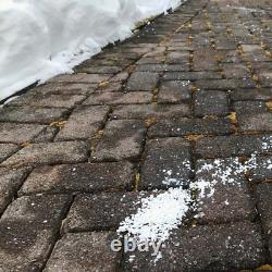 GroundMaster White Rock Salt De Icing No Mess Grit Bag Defrost Ice Snow Road