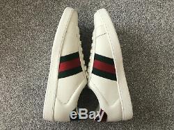 Gucci Trainers Sneakers Shoes Size UK 8 EU 42 Brand New in box Colour White