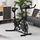 Homcom Exercise Training Bike Indoor Cycling Bicycle Trainer Lcd Monitor