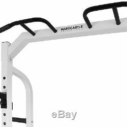 Hd White Olympic Power Cage/squat & Weight Rack Home Multi Gym Pull Up Bar/lift