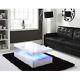 High Gloss White Coffee Table With Led Lighting