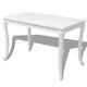 High-gloss White Luxury Dining Table For 4