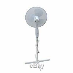 HighlivingElectric 16Oscillating Extendable Free Standing Pedestal Cooling Fan