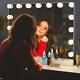 Hollywood Vanity Mirror Makeup Cosmetic Bathroom Mirror With Led Dimmable Lights