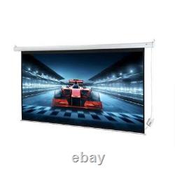 Homegear 100in 169 HD/3D Electric Motorised Projector Screen And Remote Control