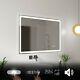 Illuminated Bathroom Led Mirror Lights With Touch Switch Demister Bt Speaker L01